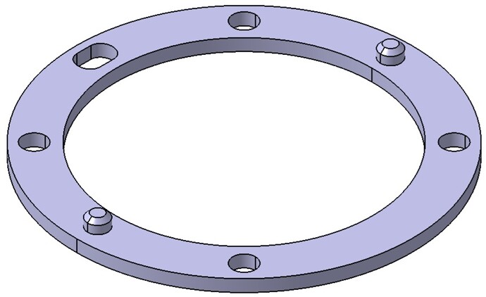 Lauchtsprecher-Adapterring
